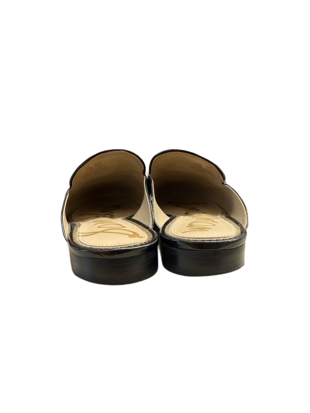 SAM EDELMAN LINNIE MULES WITH GOLD HORSEBIT - Picture 3 of 6